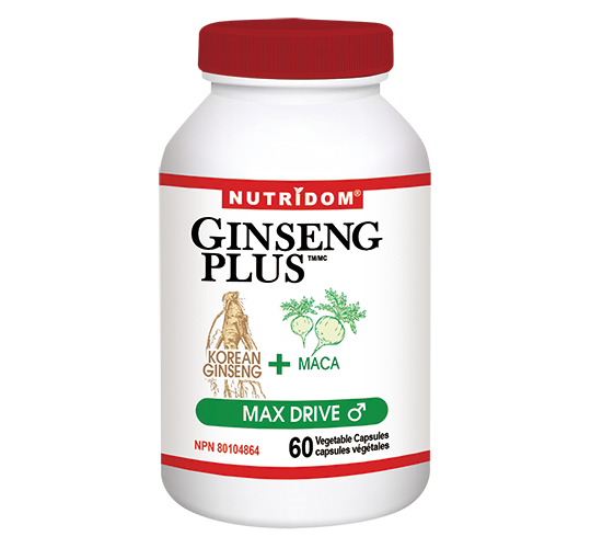 Nutridom Ginseng PLUS MAX DRIVE 60 Vcaps
